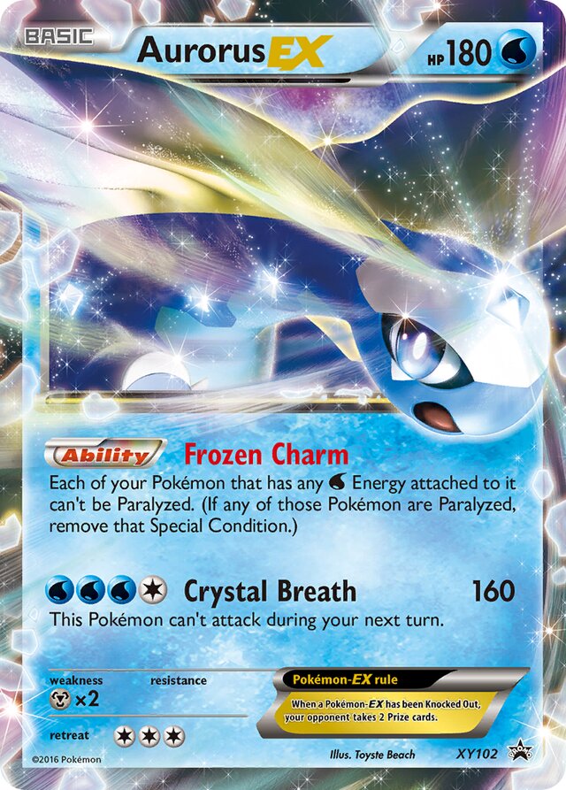 AurorusEX XY Black Star Promos XY102 PROMO