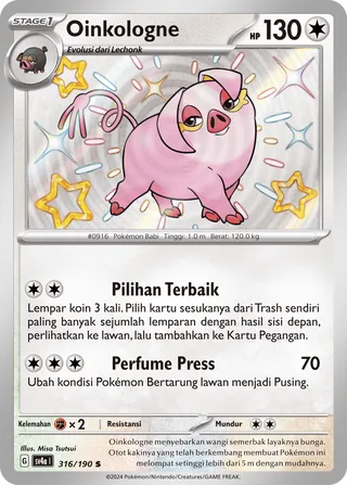 Oinkologne (Shiny Treasure ex 316/190)