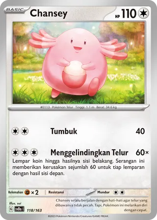 Chansey (ex Compact Deck 118/163)