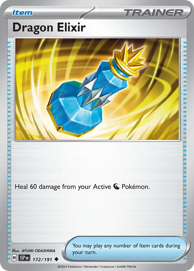 Dragon Elixir Surging Sparks 172/191 Uncommon