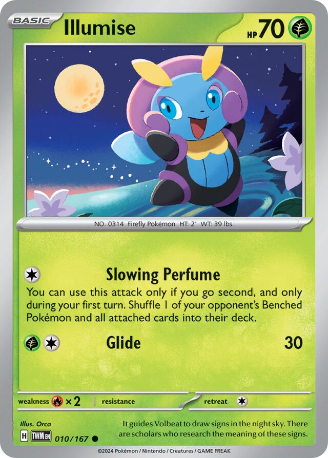 Illumise Twilight Masquerade 010/167 Common