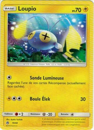 Chinchou (McDonald's Collection 2018 (French) 19/40)