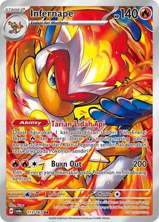Infernape (Transfiguration Mask 173/167)