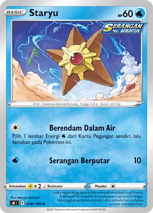 Staryu (Fusion Arts 018/100)