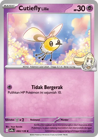 Lillie's Cutiefly (Bonds of Destiny 060/139)