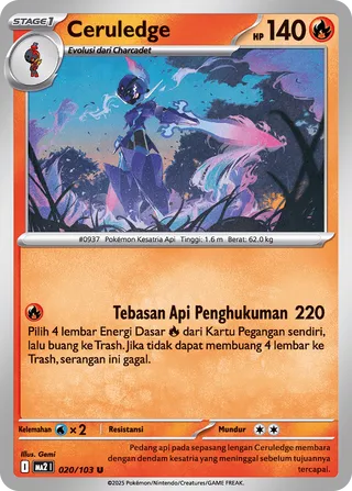 Ceruledge (Blue Blaze 020/103)