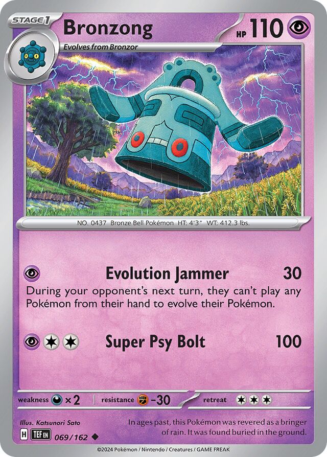Bronzong Temporal Forces 069/162 Uncommon