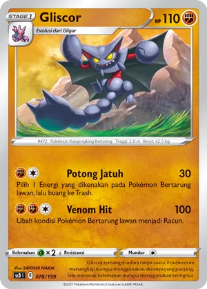 Gliscor (Strength V Starter Deck 078/159)