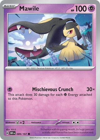 Mawile (Obsidian Flames 089/197)