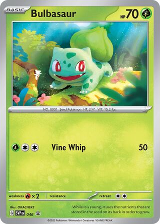 046 Bulbasaur SVP PROMO