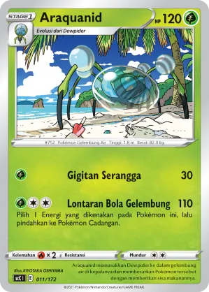 Araquanid (Evolution V Starter Deck 011/172)