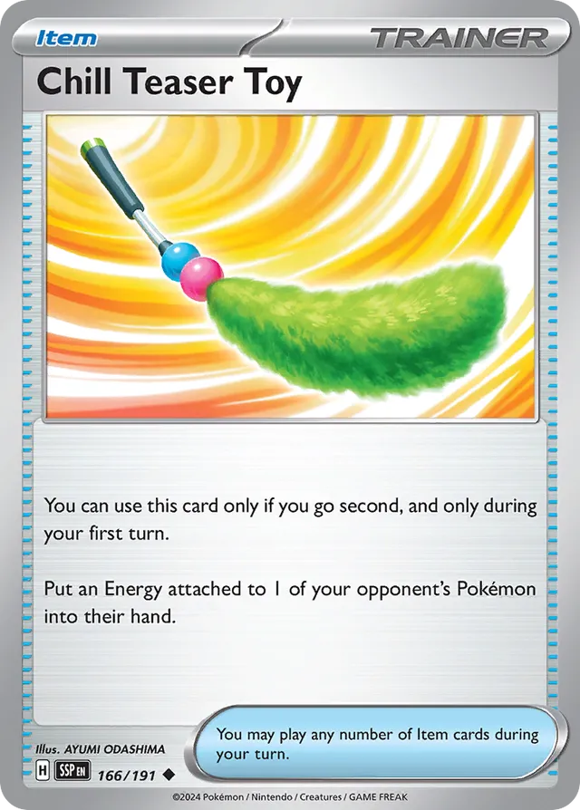 166/191 Chill Teaser Toy SSP Uncommon