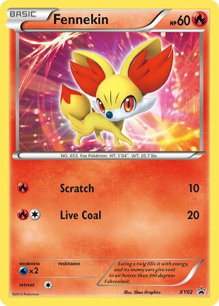 Fennekin (XY Black Star Promos XY02)