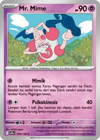 Mr. Mime (Bonds of Destiny 050/139)