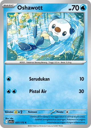 Oshawott (Black & White 037/172)