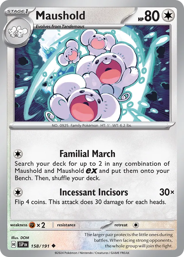 158/191 Maushold SSP Uncommon