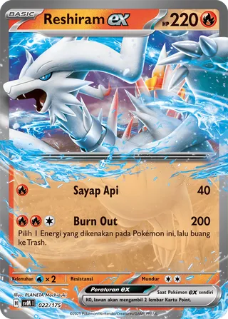 Reshiram ex (Generations Starter Decks 022/175)