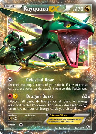 Rayquaza-EX (Dragons Exalted 85/124)