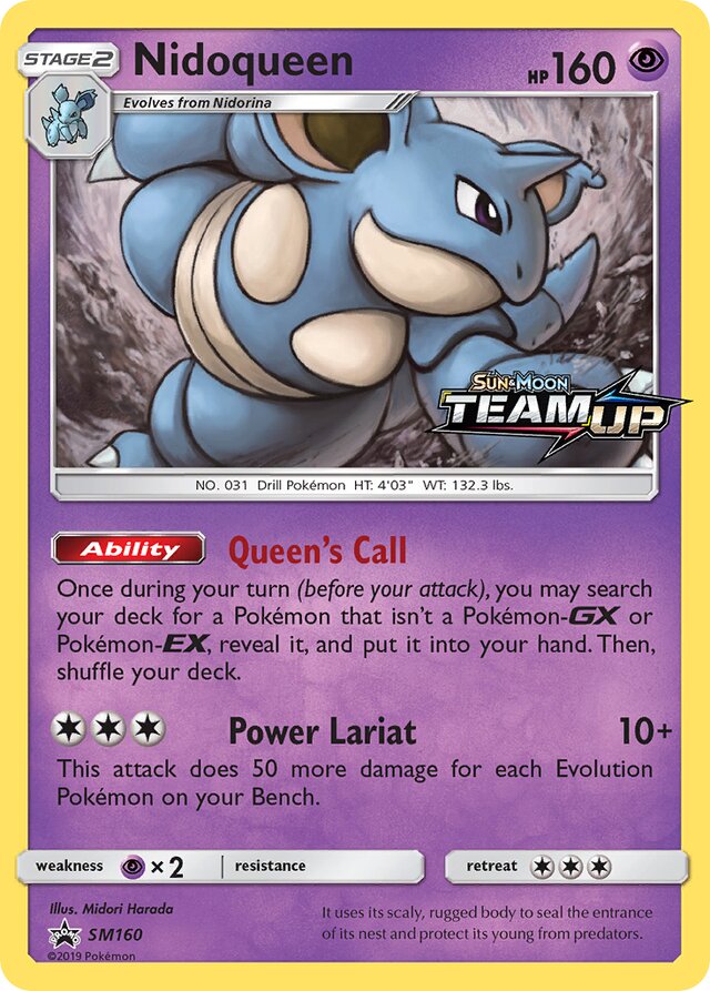 SM160 Nidoqueen SMP PROMO
