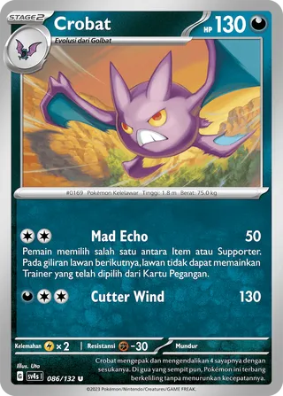 Crobat (Paradox Encounters 086/132)