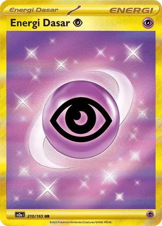 Basic Psychic Energy (Pokémon Card 151 210/165)
