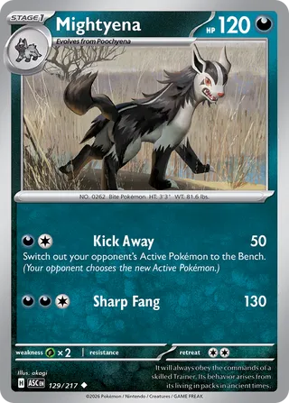 Mightyena (Ascended Heroes 129/217)