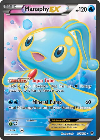 Manaphy-EX (BREAKpoint 116/122)