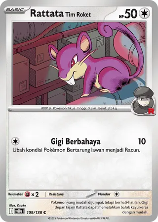 Team Rocket's Rattata (Presence of Champions 109/138)
