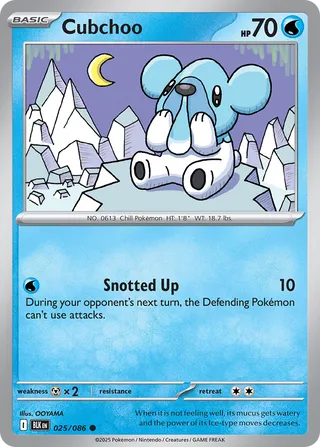 Cubchoo (Black Bolt 025/086)