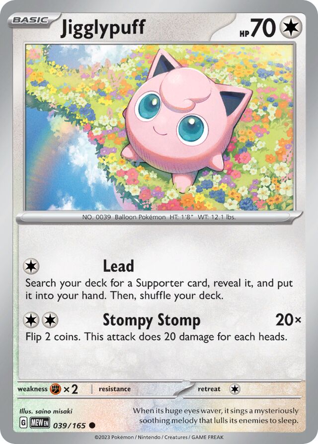 Jigglypuff 151 039/165 Common
