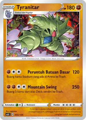 Tyranitar (Partners V Starter Deck 055/135)