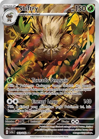 Shiftry (Ace Paradox 143/142)