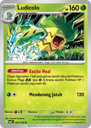 Ludicolo (Blue Blaze 007/103)