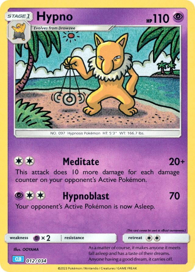 Hypno Blastoise & Suicune ex Deck 012/034
