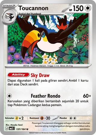 Toucannon (Shadowy Threats 137/164)