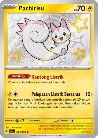 Pachirisu (Shiny Treasure ex 243/190)