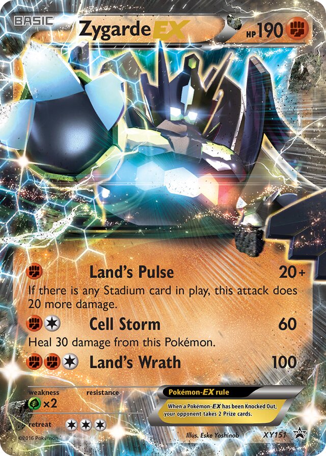 ZygardeEX XY Black Star Promos XY151 PROMO