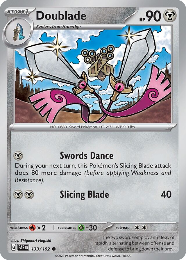 Doublade Paradox Rift 133/182 Common