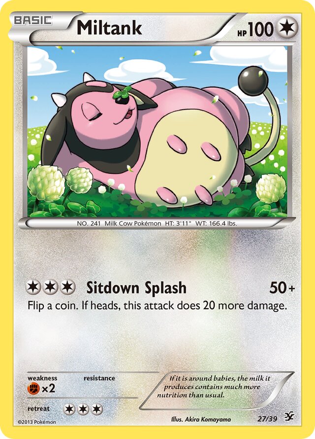 Miltank Kalos Starter Set 27/39