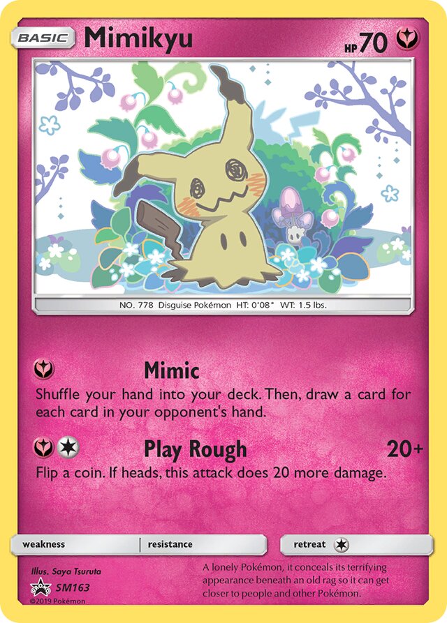 SM163 Mimikyu SMP PROMO