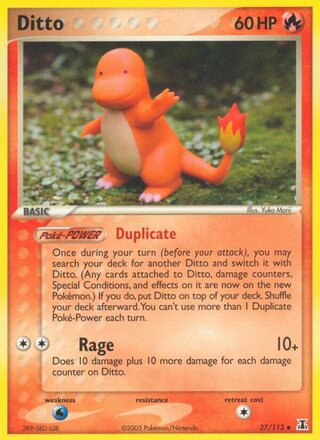 Plus-Plus Charmander (Pokemon) in 2D