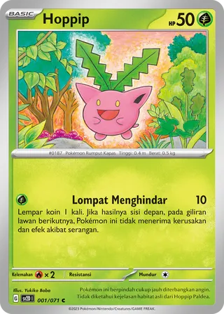 Hoppip (Clay Burst 001/071)