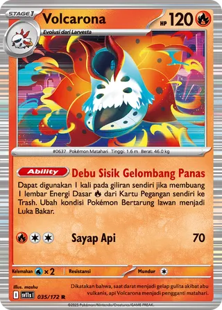 Volcarona (Black & White 035/172)