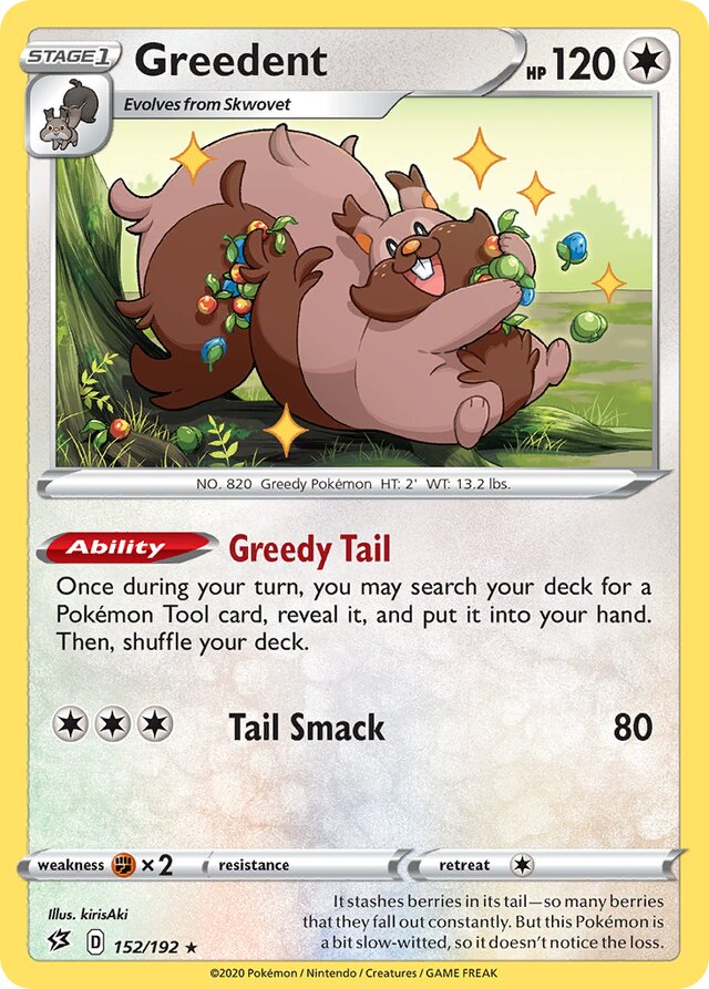 152/192 Greedent RCL Rare