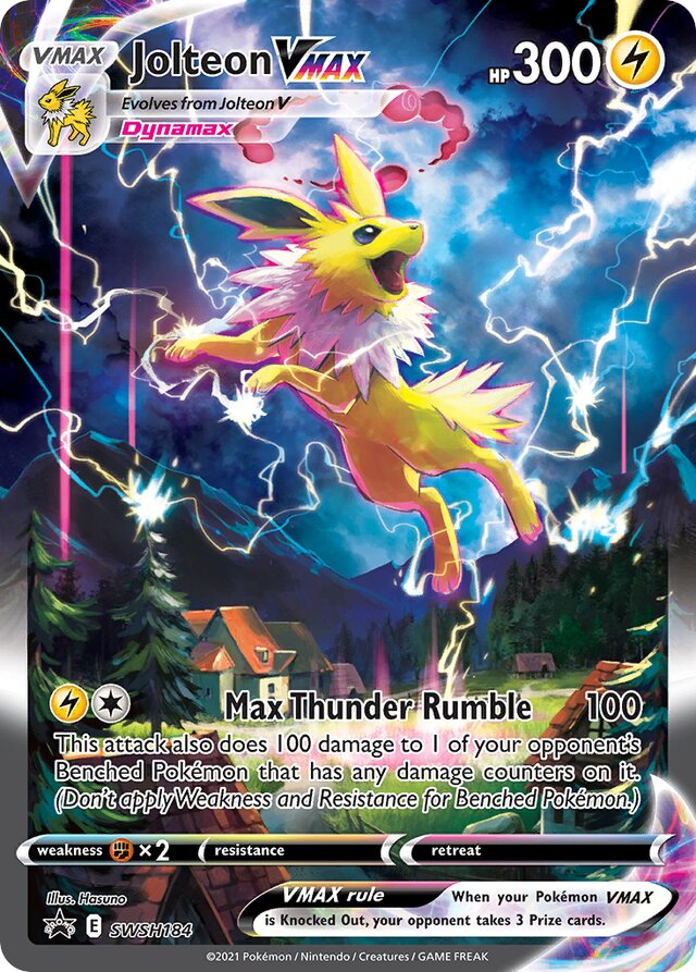 SWSH184 Jolteon VMAX SSP PROMO