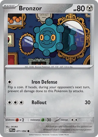 Bronzor (Phantasmal Flames 071/094)