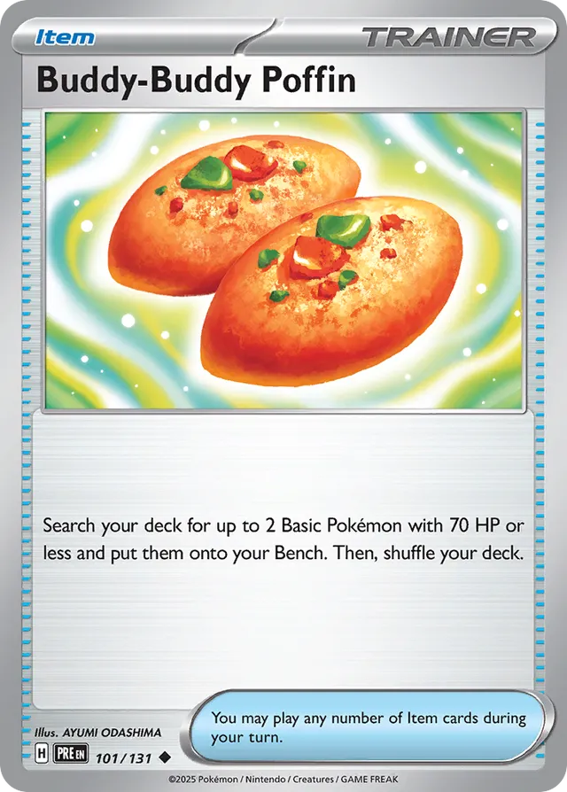 Buddy-Buddy Poffin Prismatic Evolutions 101/131 Uncommon
