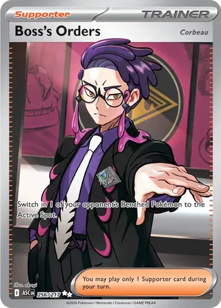 Boss's Orders (Ascended Heroes 256/217)