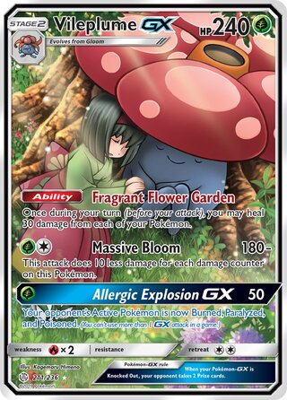 Vileplume-GX (Cosmic Eclipse 211/236)