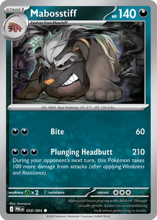 Mabosstiff (Pitch Black 058/084)